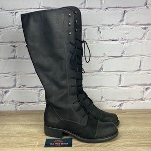 clarks knee high boots